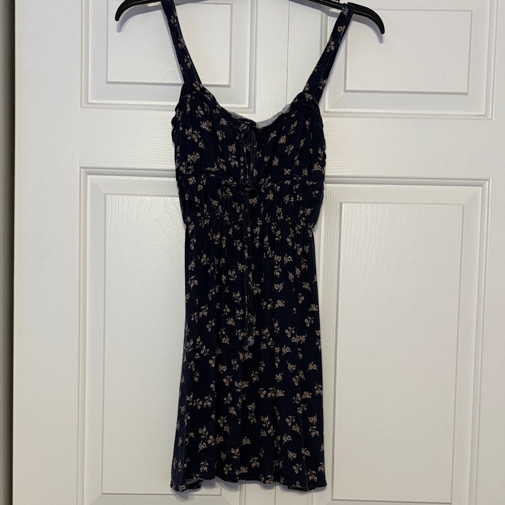 Sienna Sky Navy Floral Mini Dress